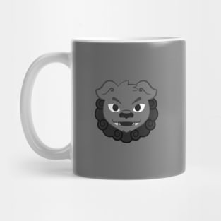 Grey Komainu Lion Dog Mug